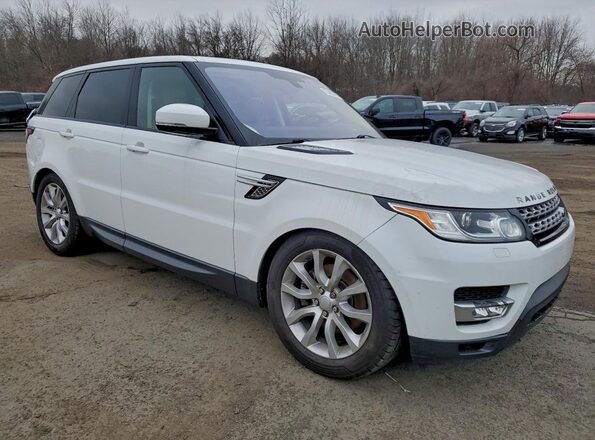 SALWR2PF3GA596059 2016 LAND ROVER RANGE ROVER Белый Вид спереди