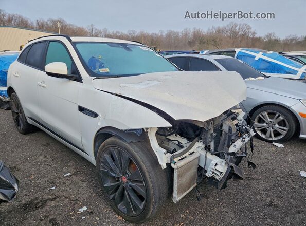 SADCL2GX5JA326458 2018 JAGUAR F-PACE Белый Вид спереди
