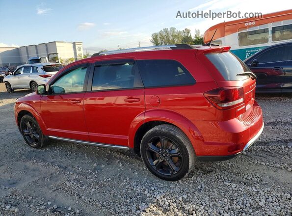 3C4PDCGBXJT252063 2018 DODGE JOURNEY Красный Задняя правая четверть