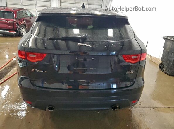 SADCK2GXXKA392993 2019 JAGUAR F-PACE Черный Вид салона спереди