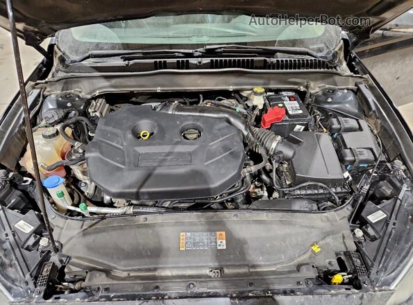 3FA6P0T91HR101064 2017 FORD FUSION Черный Вид подкапотного пространства