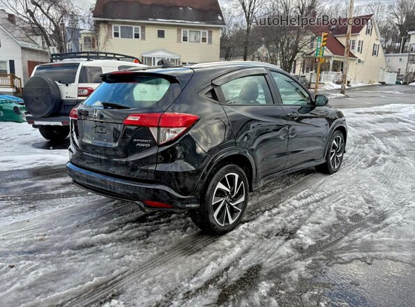3CZRU6H1XKG717333 2019 HONDA HR-V Черный Передняя правая четверть