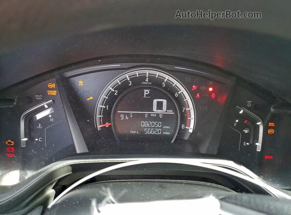 2HKRW5H34KH422683 2019 HONDA CRV Серебряный Вид задних сидений