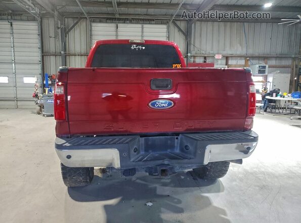 1FT7W2BT1GEB23321 2016 FORD F250 Красный Вид салона спереди
