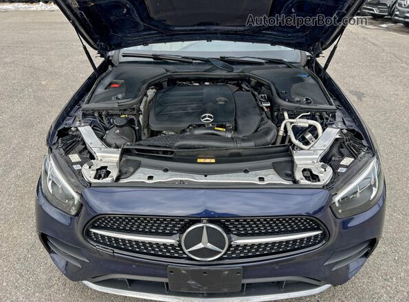 W1KZF8EB2MA948663 2021 MERCEDES-BENZ E-CLASS Blue Вид щитка приладів