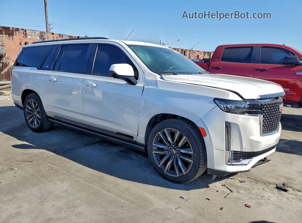 1GYS4RKL0PR165040 2023 CADILLAC ESCALADE Белый Вид спереди