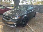 2019 Dodge Grand Caravan Gt Серый vin: 2C4RDGEGXKR658993