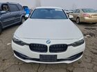 2017 Bmw 330 I Белый vin: WBA8B9G38HNU56499