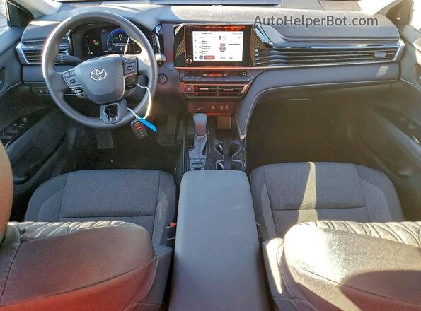 4T1DAACK1TU665242 2026 TOYOTA CAMRY Серебряный Вид щитка приборов