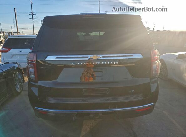 1GNSCCKD2NR122502 2022 CHEVROLET SUBURBAN Black Vista interior delantera