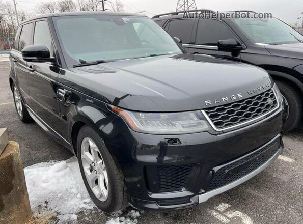 SALWR2RK8JA181756 2018 LAND ROVER RANGE ROVER Black Tył prawy