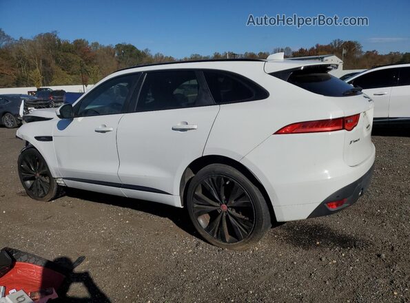 SADCL2GX5JA326458 2018 JAGUAR F-PACE Белый Задняя правая четверть