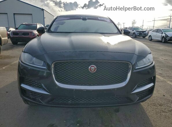 SADCS2BN1HA492429 2017 JAGUAR F-PACE Черный Вид сзади
