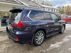 2017 Lexus Lx 570 Синий vin: JTJHY7AX2H4242774