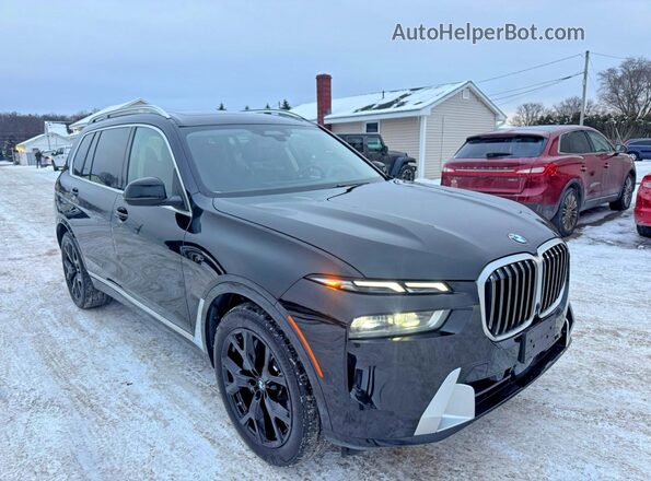 5UX23EM01R9V09934 2024 BMW X7 Black Вид спереду