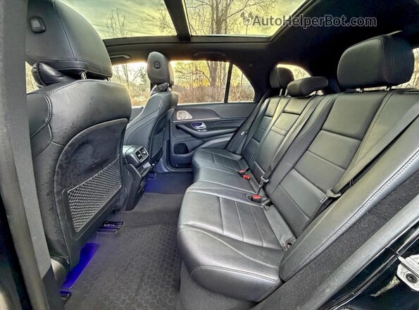 4JGFB4KBXNA732708 2022 MERCEDES-BENZ GLE Черный Вид наклейки с VIN-кодом