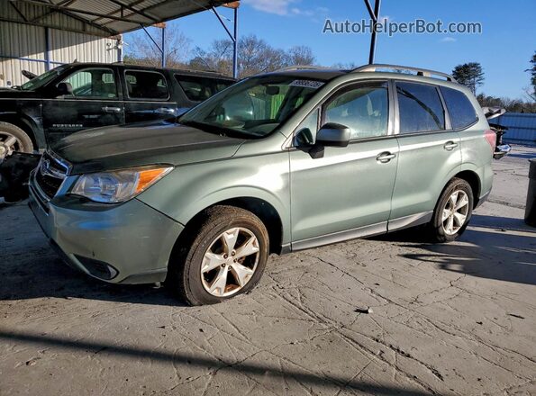 JF2SJADC1GH538221 2016 SUBARU FORESTER 2.5 Зеленый Задняя левая четверть