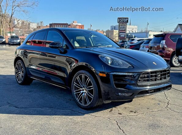 WP1AG2A51HLB55591 2017 PORSCHE MACAN Черный Вид спереди