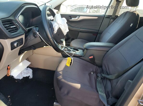 1FMCU0G63MUB00700 2021 FORD ESCAPE Желто-коричневый Вид панели приборов