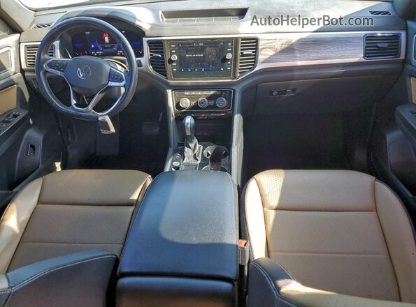 1V2JE2CA7NC201999 2022 VOLKSWAGEN ATLAS Черный Вид щитка приборов