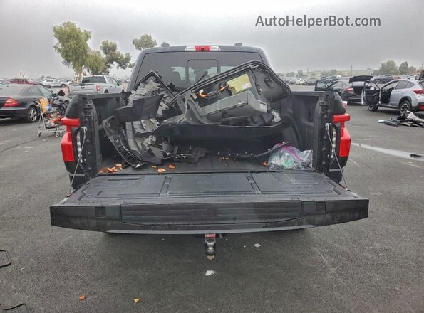 1FTVW1ELXNWG15270 2022 FORD F-150 LIGHTNING Черный Вид салона спереди