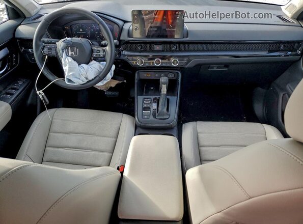 7FARS4H78TE000736 2026 HONDA CR-V Белый Вид панели приборов
