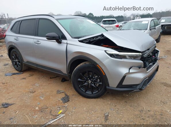 7FARS5H57TE002059 2026 HONDA CR-V HYBRID Серебряный Передняя правая четверть