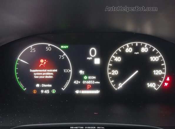 7FARS5H57TE002059 2026 HONDA CR-V HYBRID Серебряный Вид задних сидений