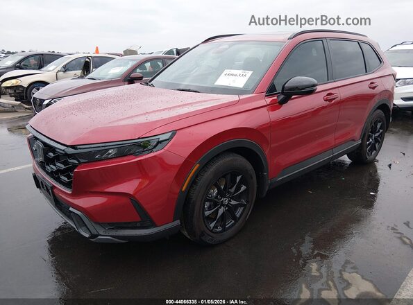 7FARS5H83TE005311 2026 HONDA CR-V HYBRID Red Przód lewy