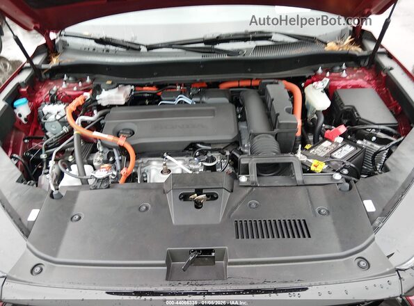 7FARS5H83TE005311 2026 HONDA CR-V HYBRID Red Widok z tyłu