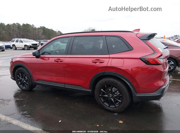 7FARS5H83TE005311 2026 HONDA CR-V HYBRID Red Widok wnętrza 360 stopni