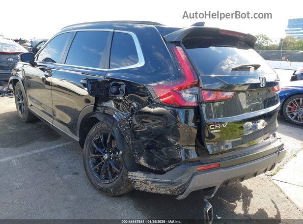 7FARS5H84SE038235 2025 HONDA CR-V HYBRID Черный Задняя левая четверть