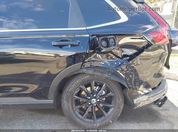 7FARS5H84SE038235 2025 HONDA CR-V HYBRID Черный Вид спереди
