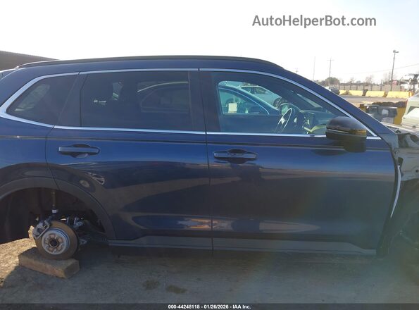 7FARS5H85RE031031 2024 HONDA CR-V HYBRID Dark Blue Widok zestawu wskaźników