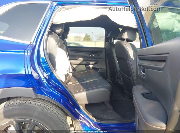 7FARS5H86RE031412 2024 HONDA CR-V HYBRID Blue Vista de la etiqueta del VIN