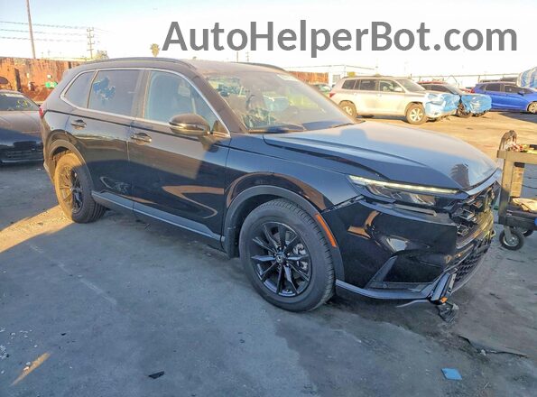 7FARS5H8XSE009094 2025 HONDA CR-V Черный Передняя правая четверть