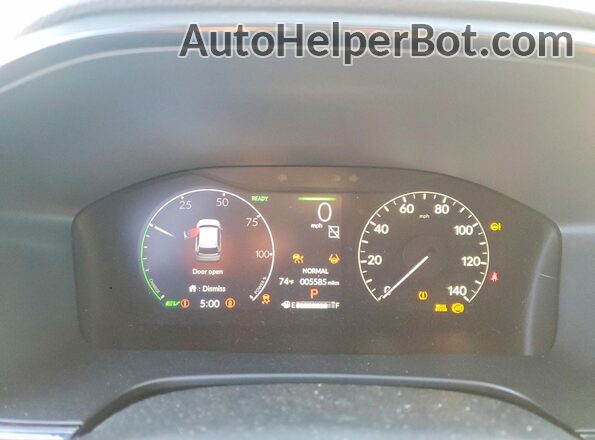 7FARS5H8XSE009094 2025 HONDA CR-V Черный Вид щитка приборов