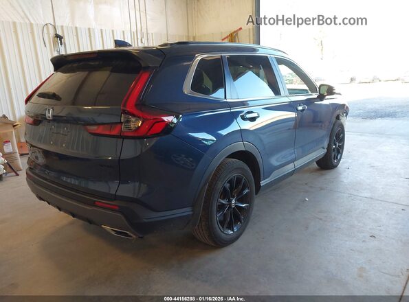 7FARS6H53PE019582 2023 HONDA CR-V HYBRID Синий Задняя правая четверть