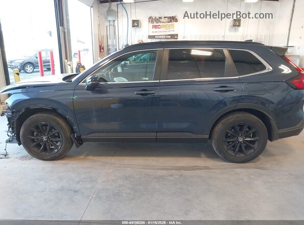 7FARS6H53PE019582 2023 HONDA CR-V HYBRID Синий Панорамный вид салона 360°
