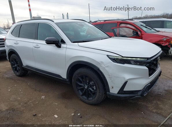 7FARS6H53SE023589 2025 HONDA CR-V HYBRID Черный Передняя правая четверть