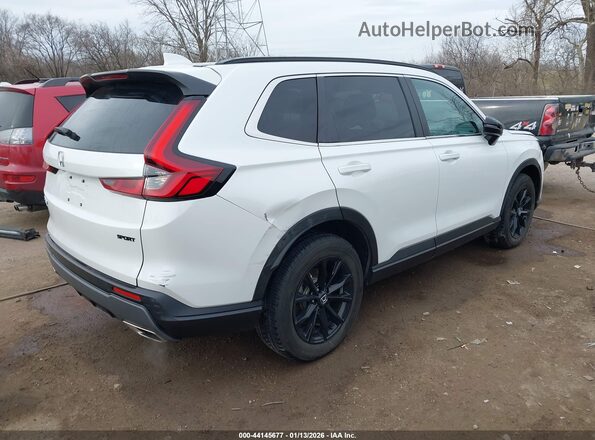 7FARS6H53SE023589 2025 HONDA CR-V HYBRID Черный Задняя правая четверть