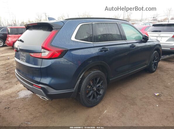 7FARS6H54PE028985 2023 HONDA CR-V HYBRID Blue Задня права чверть