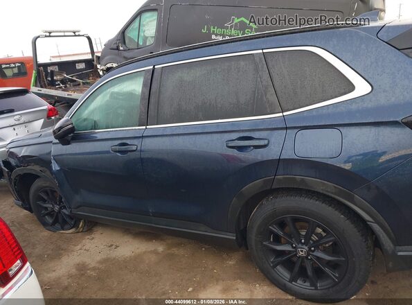 7FARS6H54PE028985 2023 HONDA CR-V HYBRID Blue Панорамний вид салону 360°