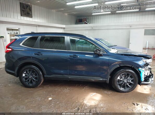 7FARS6H58PE030917 2023 HONDA CR-V HYBRID Navy Вид задней части салона