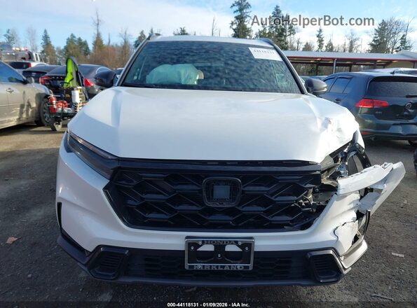 7FARS6H58PE034269 2023 HONDA CR-V HYBRID White Rear interior view