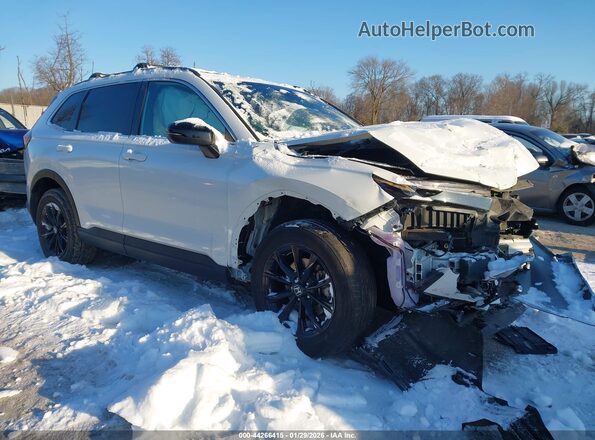7FARS6H58PE038810 2023 HONDA CR-V HYBRID Белый Передняя правая четверть
