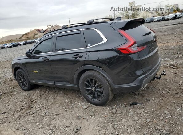 7FARS6H80RE069580 2024 HONDA CR-V Черный Задняя левая четверть