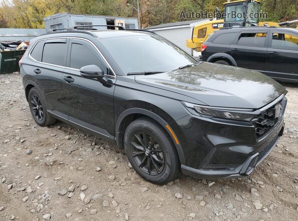 7FARS6H80RE069580 2024 HONDA CR-V Черный Передняя правая четверть