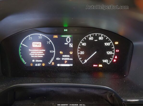7FARS6H82SE014828 2025 HONDA CR-V HYBRID Синий Вид задних сидений