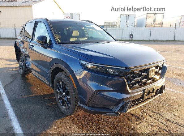 7FARS6H88TE021557 2026 HONDA CR-V HYBRID Navy Передняя правая четверть